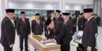 Wamen melantik : Turut hadir, sejumlah Pejabat Pimpinan Tinggi Madya dan Pratama Kementerian ATR/BPN.